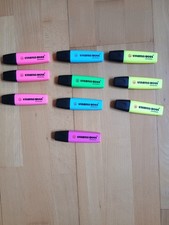 Stabilo Boss Original Pastel Textmarker, 10 Stück   unbenutzt