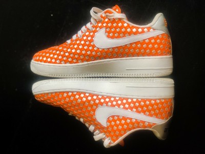 nike air force 1 orange sole