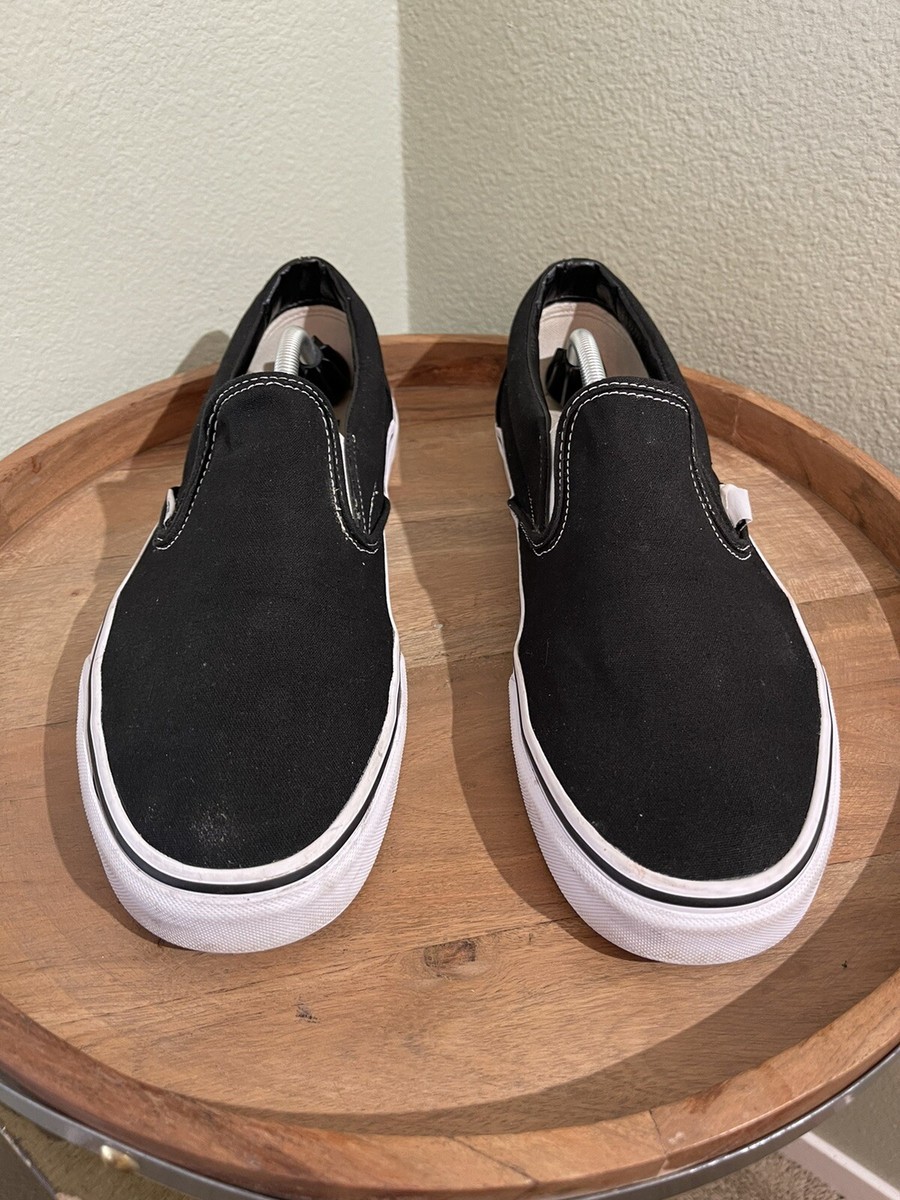 VANS Vault Originals OG Classic Slip On Mens Black Sz 13