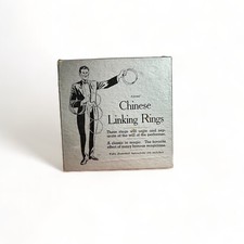 EARLY VINTAGE ADAMS' CHINESE LINKING RINGS / Vintage Magic Trick