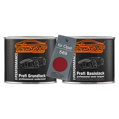 Autolack Set Dose für Opel 569 Florentinerrot Perl Florentine Red Perl 1,0L