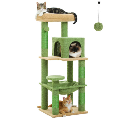 PAWZ Road Cat Tree Tower Scratching Post Scratcher Cat Condo Tree Kitten Bed Toy - Picture 29 of 51