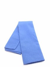  95 Bloomingdales Mens Suit Pocket Square Casual Solid Blue Dress Handkerchief