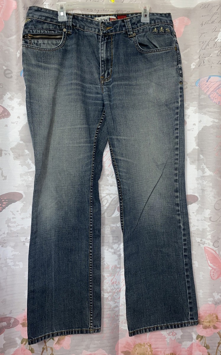 Vintage QUIKSILVER Baggy carpenter Jeans sz 36 Jnco Kikwear