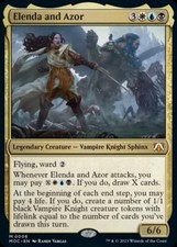 x1 Elenda and Azor - Foil M MTG Commander: March of the Machine M/NM, English