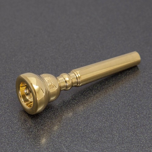 Originale Bach cerchio e boccaglio tromba in oro 24K Bach, 11B NUOVO