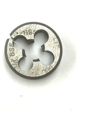 3/8-20 X 1'' OD BSF HSS BRITISH PIPE DIE Round Adjustable Die LEFT HAND GOLLIATH