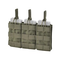 Tasca Porta Caricatore Molle Triplo Verde Per 5.56 M4 Defcon 5 D5-M4AK3DO Od