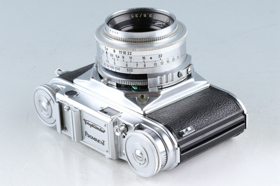 Voigtlander Prominent + Skoparon 35mm F/3.5 Lens + Turnit 3 Finder