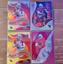 (4x) KYLER MURRAY 2021 Phoenix Flamethrowers Yellow /75 + Red /250 + Heatwave