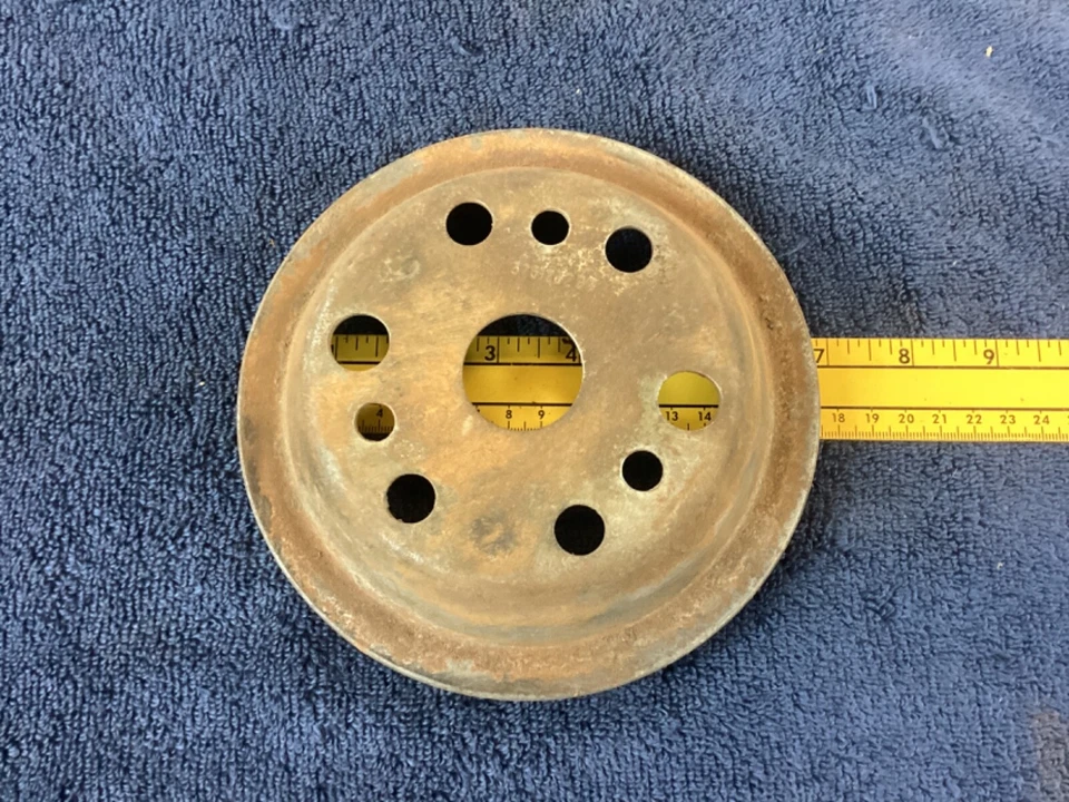 Polea cigüeñal Chevy bloque pequeño BONITA 283 327 Corvette Camaro Chevelle Nova Foto 4 de 4