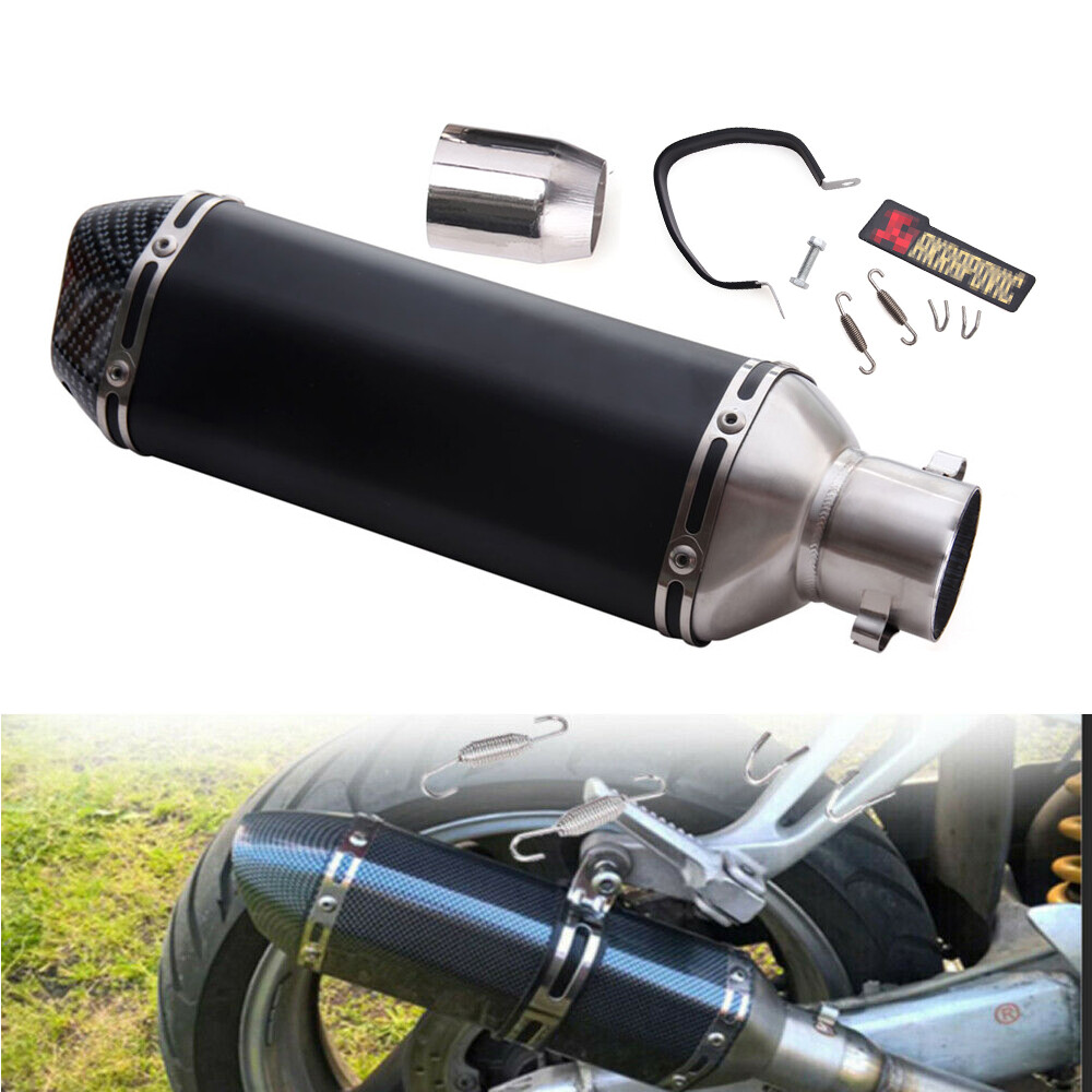 38-51mm Motorcycle Dirt Bike Exhaust Muffler Pipe W/ DB Killer