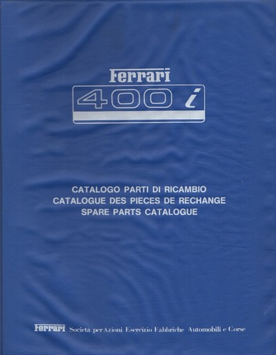 FERRARI WORKSHOP MANUALS - SERVICE & REPAIR HANDBOOKS - PARTS CATALOGS - Picture 146 of 315