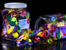 Rose Petals and Leaves Soap Bath Confetti for Manicure and Pedicure