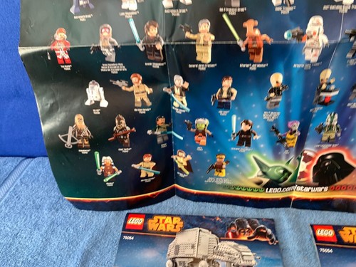 Lego Star Wars 75054 Manual Instruction Book 1 & 2 Plus Poster - Picture 9 of 14