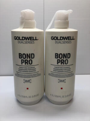 2pk Goldwell Bond Pro Fortifying and Strengthening Shampoo