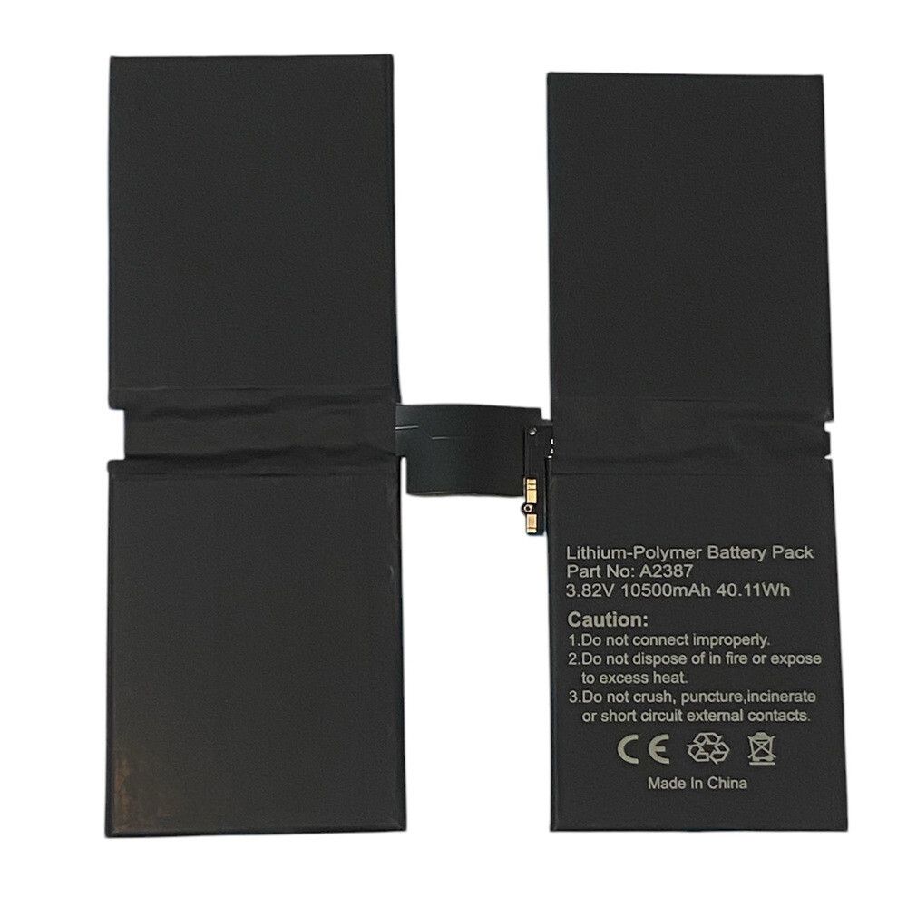 10500mAh A2387 Battery for Apple iPad Pro 12.9 2021 A2378 A2379