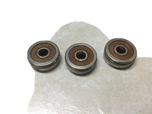 USED: Nickel upper/top piston valve cap screw off a Conn 16B Trumpet /3pieces
