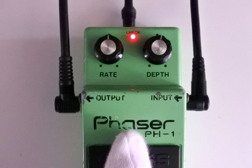 BOSS PH-1 Phaser Guitar Effect Pedal MIJ 1979 #59 Silver Screw PSA 9V DHL or EMS - Picture 11 of 13