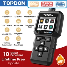 TOPDON AL400 OBD2 Scanner Check Car Engine Code Reader Auto Diagnostic Scan Tool