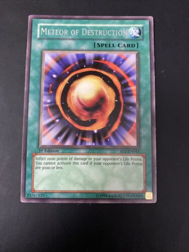 Yu Gi Oh Meteor Of Destruction Fet-de041 Rare 1st