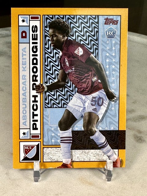 2022 Topps Chrome MLS Gold Refractor /50 Aboubacar Keita #71