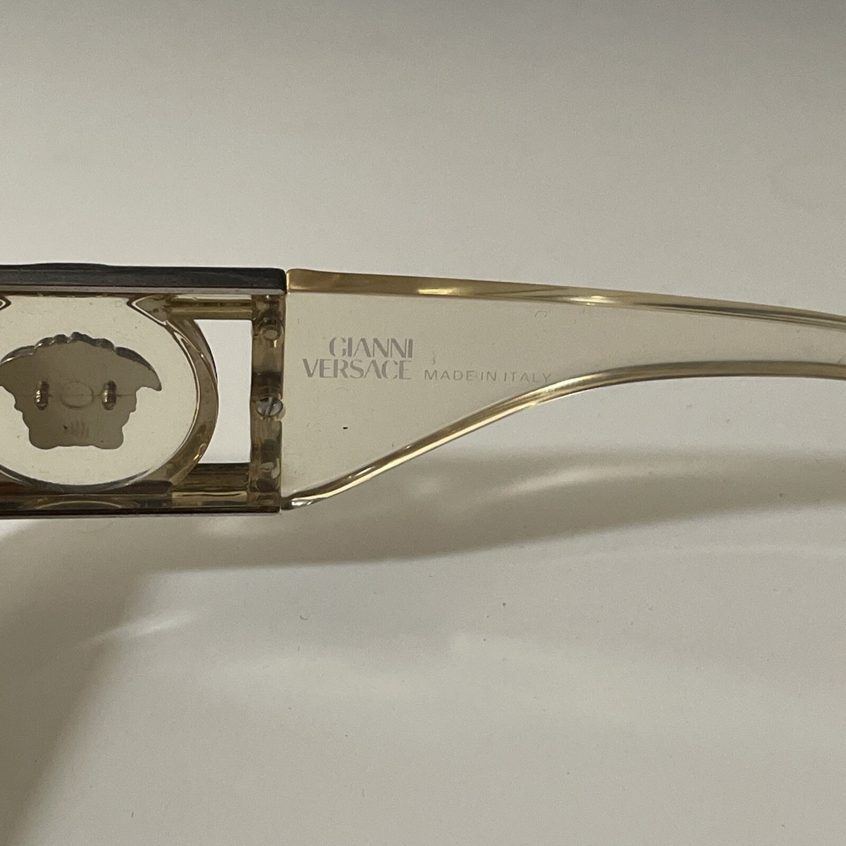 Gianni Versace Mod. 421/B Col. 924 RARE TRANSPARENT