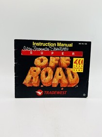 Super Off Road Nintendo Nes Ivan Ironman Stewart De Colecci&oacute;n Manual de Instrucciones Solo Dif&iacute;cil de Encontrar