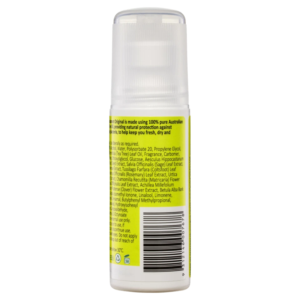 Thursday Plantation Tea Tree Deodorant Original 60mL Aluminium Free Protection - image 3 of 4