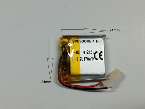 batterie a litio di polimeri varie mha 3,7 volt per dispositivi domotici - Foto 26 di 77