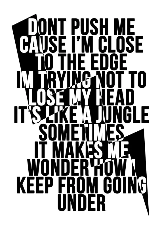 Grandmaster Flash lyrics The Message It's like a jungle sometimes It