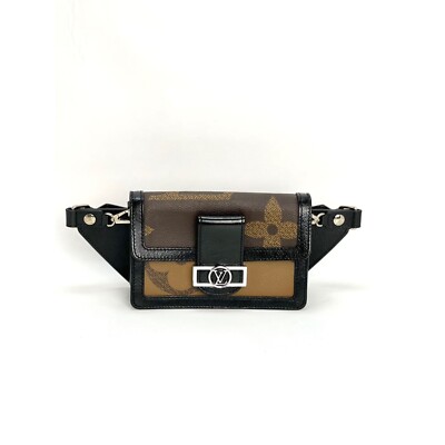 LOUIS VUITTON Reverse Giant Monogram Dauphine Bumbag Clutch Ebay