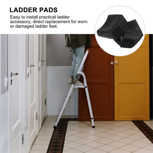 4PCS Ladder Feet Bumpers Rubber Ladder Feet Covers Ladder Feet Protectors - Picture 5 of 12