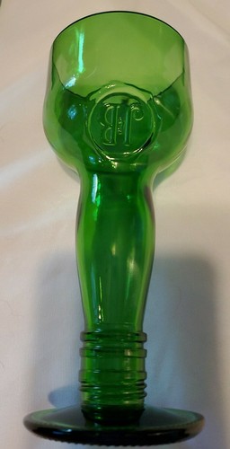 J & B Scotch -Set of 4-Unusual Green Glasses - Picture 3 of 7