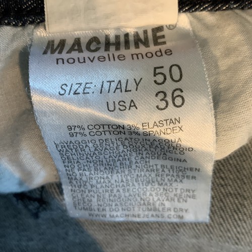 Machine Jeans Women’s Distressed Medium Wash Straight Tapered Leg Sz 21 - Picture 12 of 12