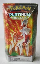 POKEMON 2009 CARD GAME PLATINUM ARCEUS FLAMEMASTER THEME DECK NEW SEALED !