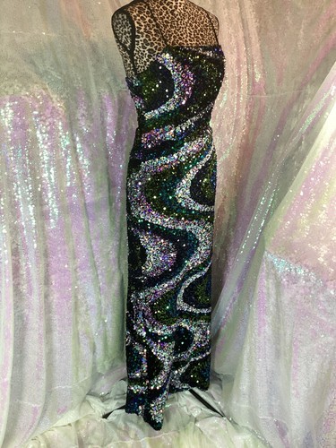 Elliatt Cheryl Pailletten Swirl Kleid Gr. Large AUTHENTISCH Neu mit Etikett  - Bild 2 von 18