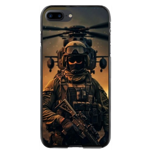 Forces Elite Troops USA Plastic Case For Apple iPhone 12 13 14 15 16 Pro - Picture 3 of 25