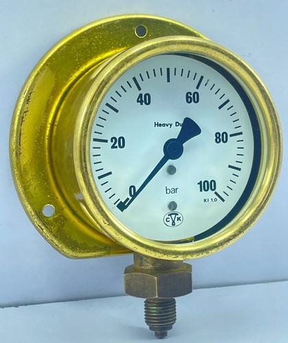 Clausen Kaldager 45205-93 CK 0-100 Bar Heavy Duty Manometer Gauges - Picture 4 of 12
