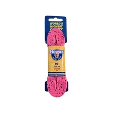 Howies Waxed Pink  Hockey Skate Laces 96 inch long