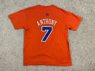Adidas T-Shirt Boys Medium Preshrunk New York Knicks #7