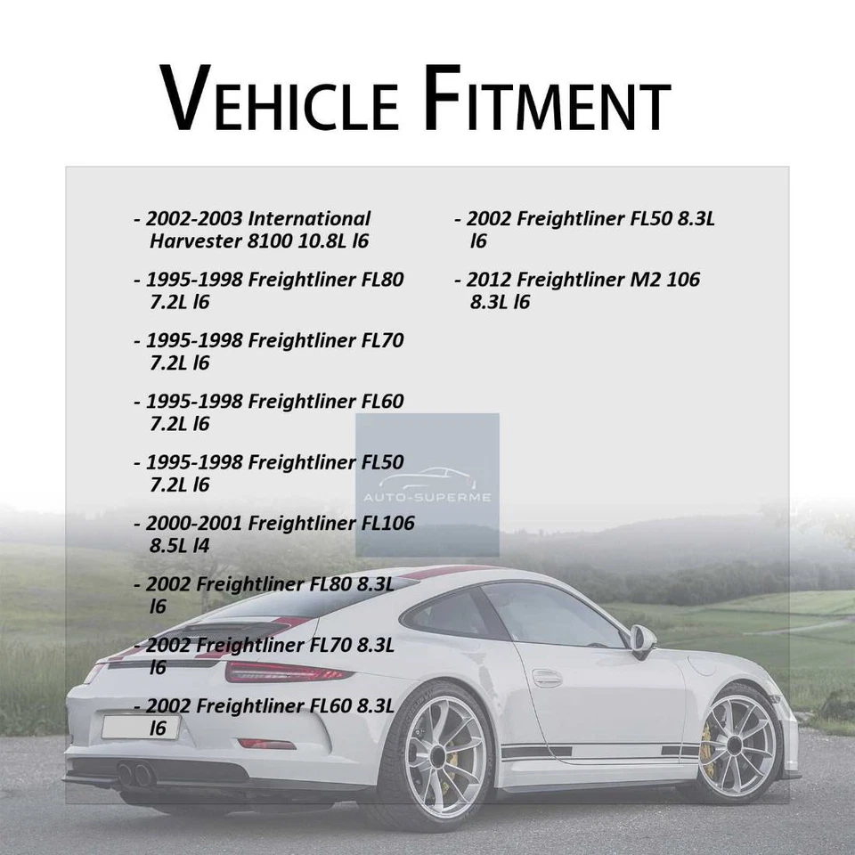 Pipe To Radiator Radiator Coolant Hose For Freightliner Business Class M2 2012 - Image 2 of 3