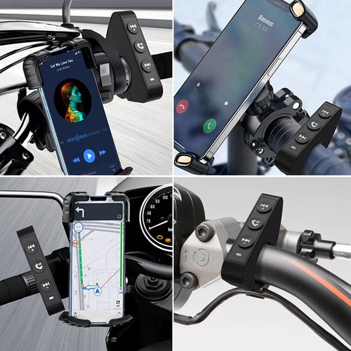 Motorcycle Helmet Headset Controller BT Wireless Remote Control Handlebar Button - Picture 3 of 12