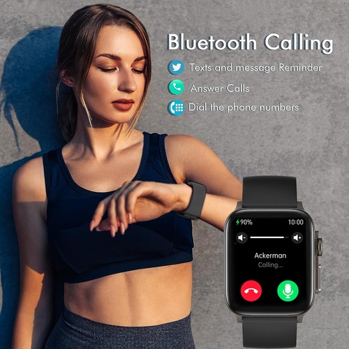Smart Watch Activity Tracker for Men Women Blood Oxygen Sleep Heart Rate Monitor - Picture 2 of 16