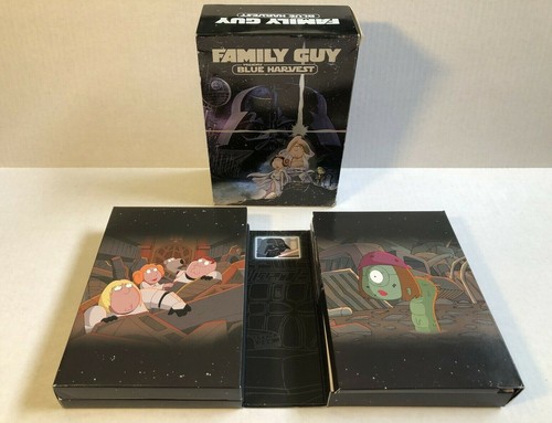 Family Guy Blue Harvest Star Wars Deluxe DVD Box Set Missing Art Book - Picture 4 of 12