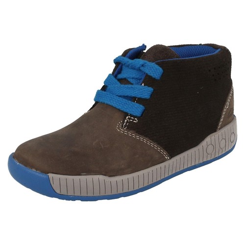 Clarks 67424 Zander Boy J Boot,Grey,3 MW US - Picture 1 of 4