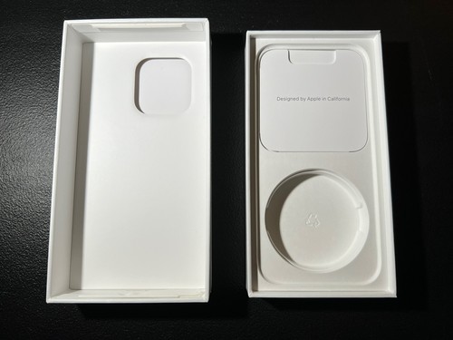 iPhone 14 Pro BOX ONLY 128 GB Space Black Empty Authentic Apple Product - Photo 7 sur 9