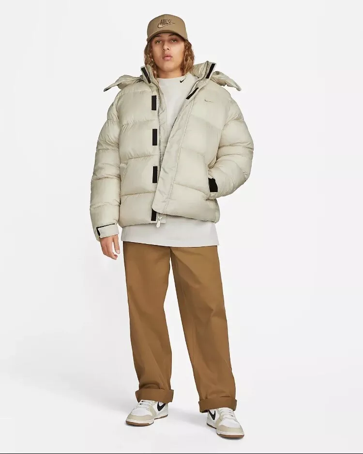 Tan puffer cheap jacket mens