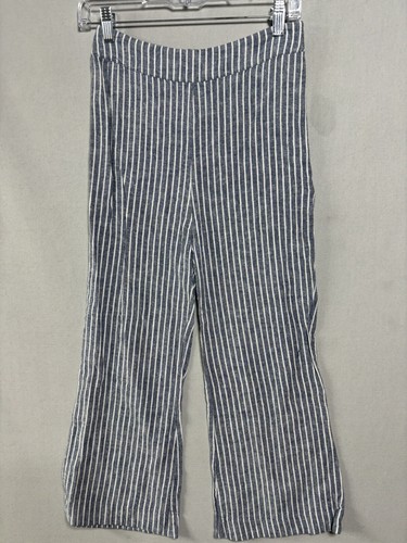 Free people Linen Blend Elliott blue and white striped two piece set size 0 - Picture 5 of 19