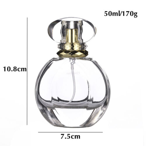 Refillable Crystal Clear Perfume Atomizer Empty Glass Spray Bottle Containers AU - Picture 11 of 12